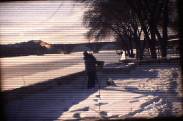 painter in the snow dc