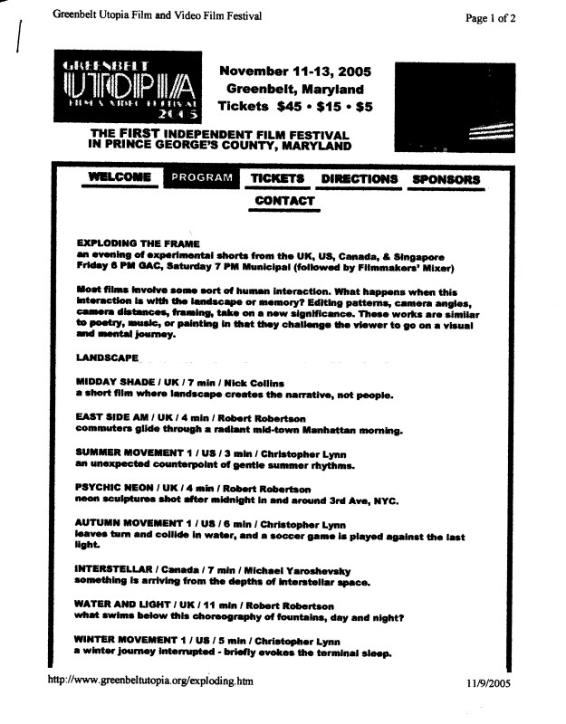 2005 Oct Utopia Exploding the Frame1